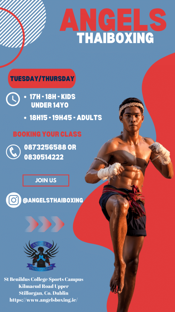 angels boxing club - thai boxing poster - 01